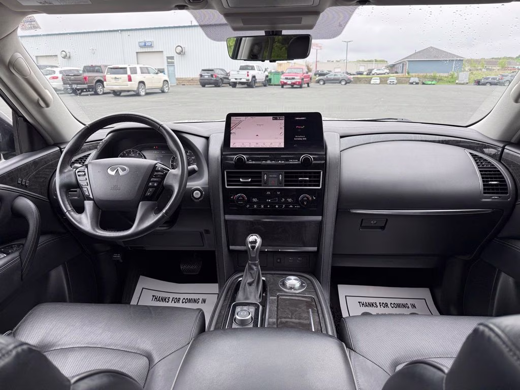 2023 Champagne Quartz INFINITI QX80 LUXE 4X4 SUV