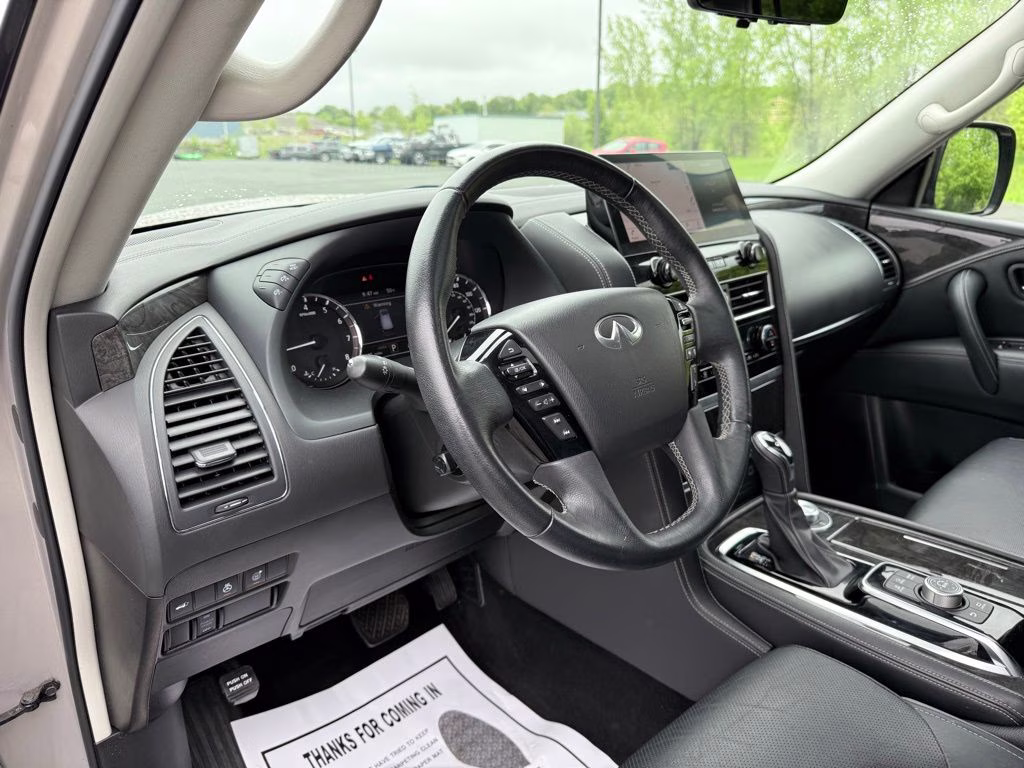 2023 Champagne Quartz INFINITI QX80 LUXE 4X4 SUV