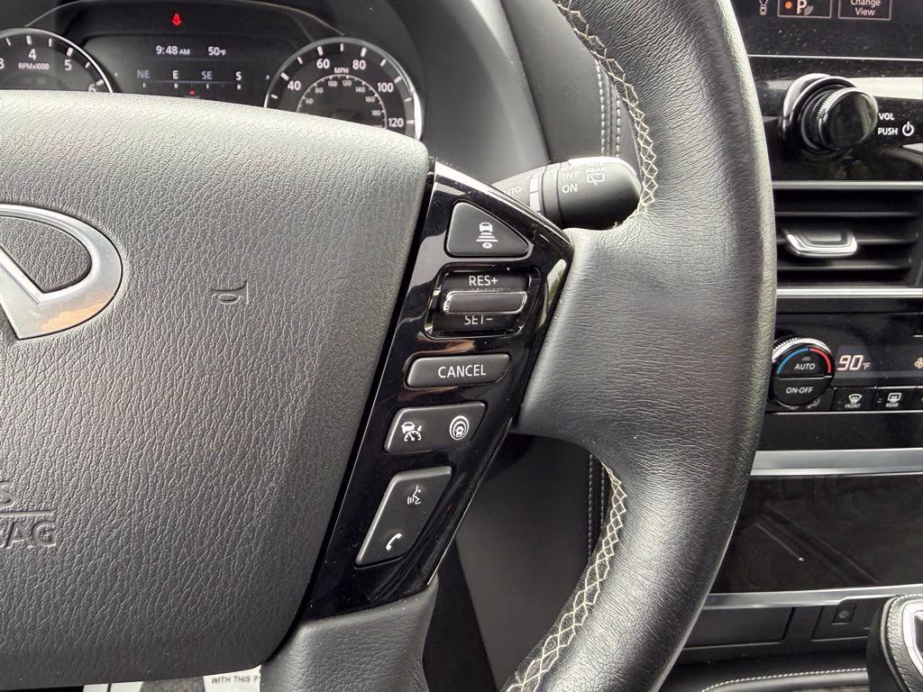 2023 Champagne Quartz INFINITI QX80 LUXE 4X4 SUV