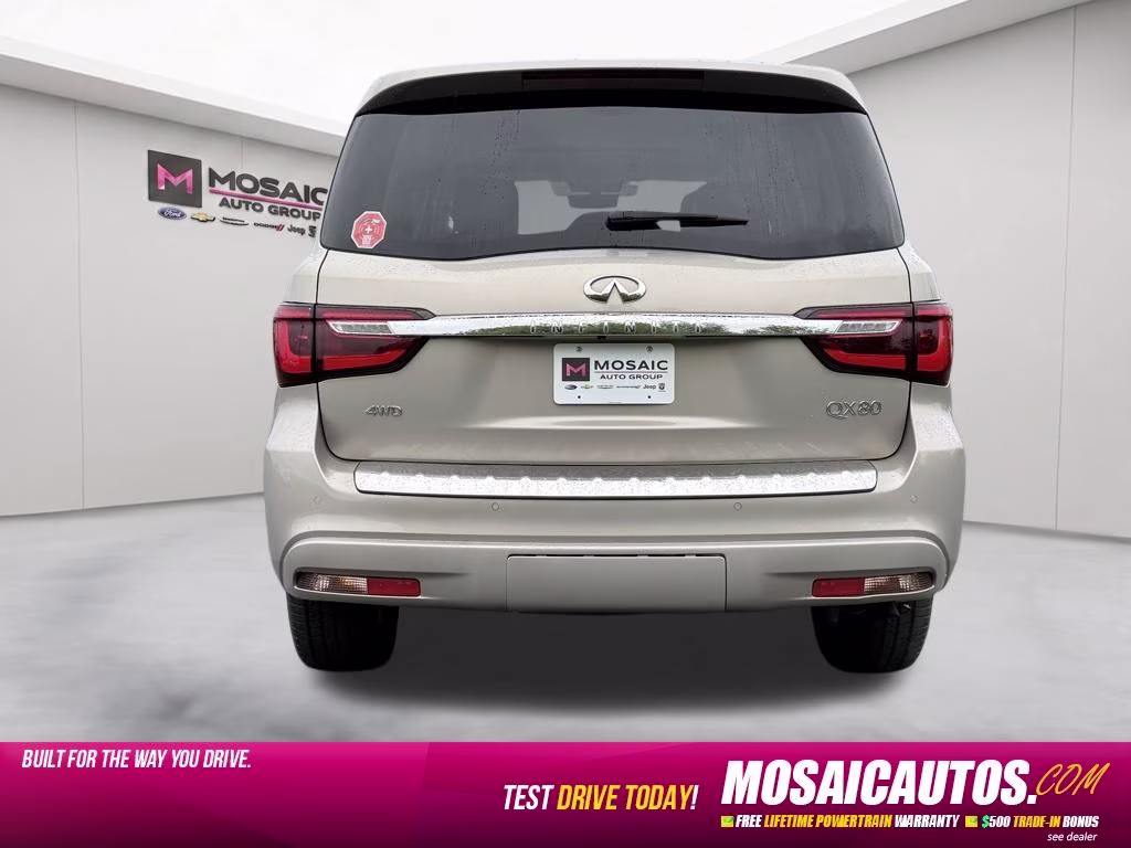 2023 Champagne Quartz INFINITI QX80 LUXE 4X4 SUV