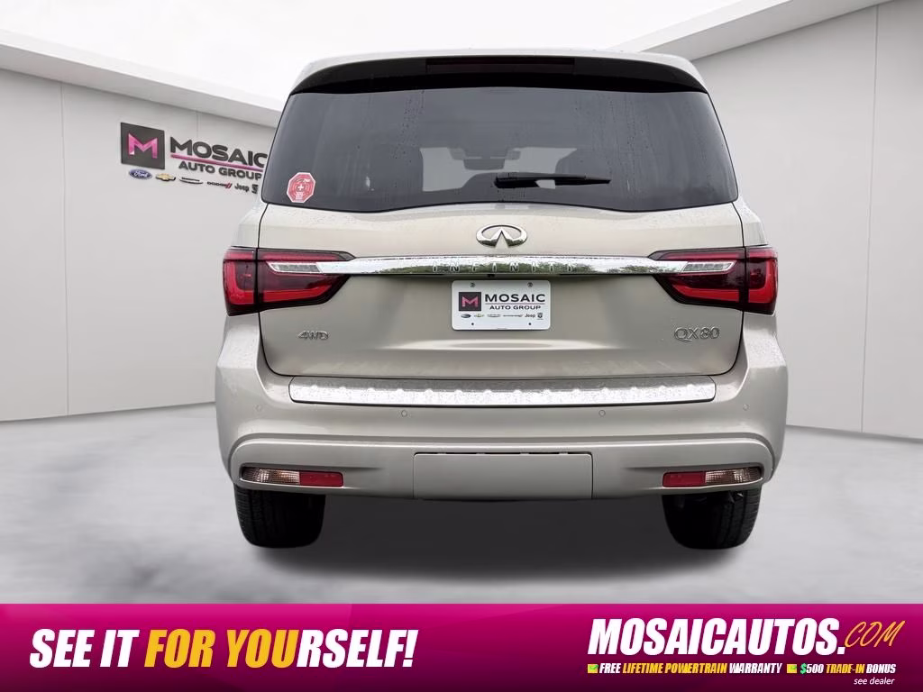 2023 Champagne Quartz INFINITI QX80 LUXE 4X4 SUV