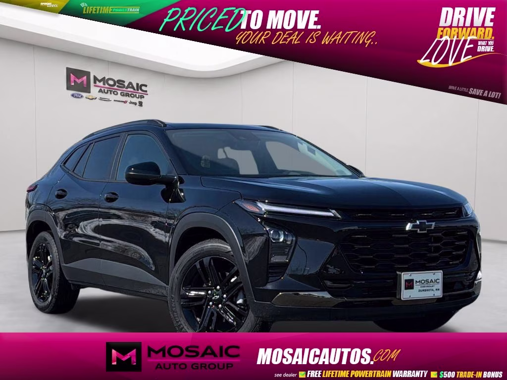 2025 Mosaic Black Metallic Chevrolet Trax ACTIV FWD SUV