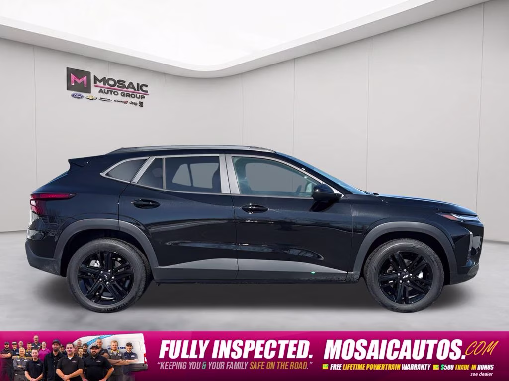2025 Mosaic Black Metallic Chevrolet Trax ACTIV FWD SUV