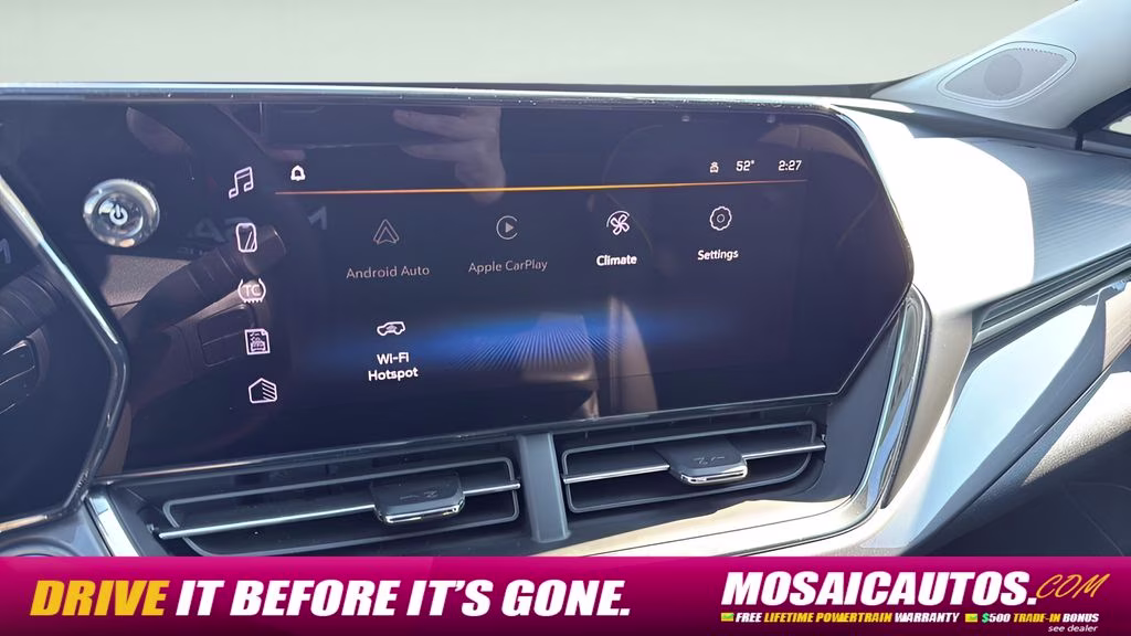 2025 Mosaic Black Metallic Chevrolet Trax ACTIV FWD SUV