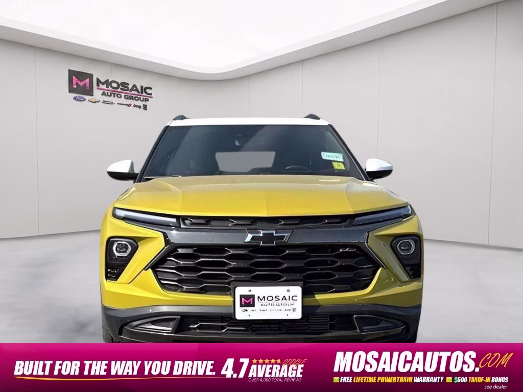 2025 Nitro Yellow Metallic Chevrolet Trailblazer ACTIV AWD SUV