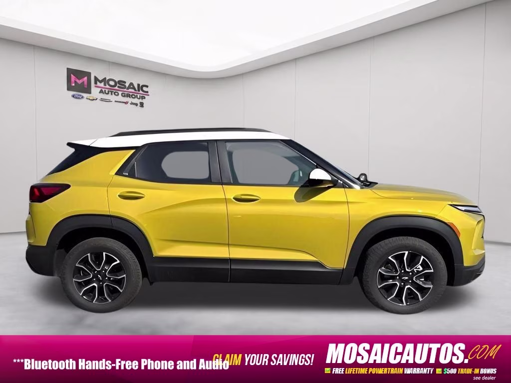 2025 Nitro Yellow Metallic Chevrolet Trailblazer ACTIV AWD SUV