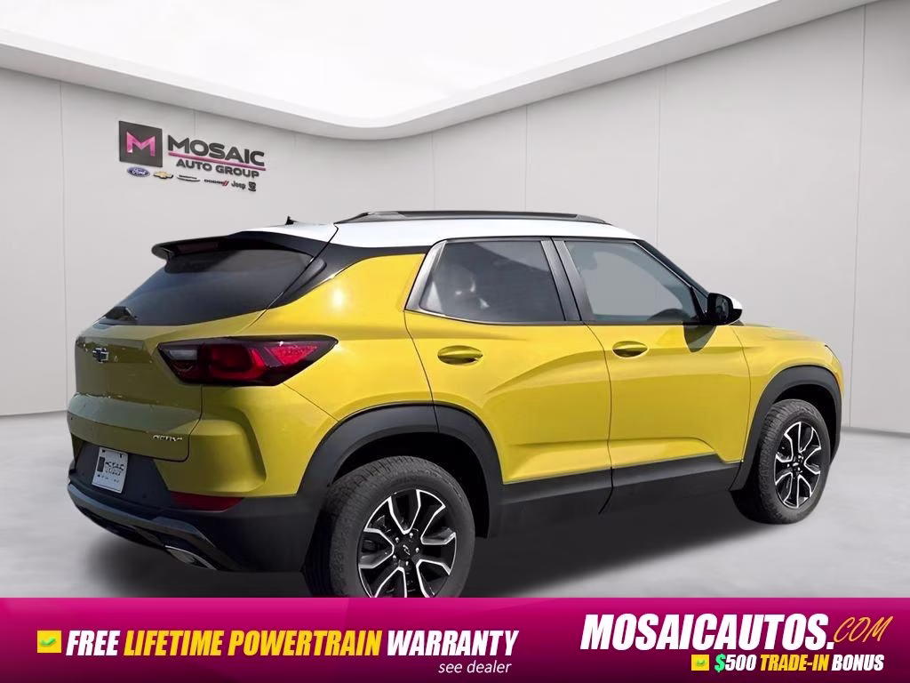 2025 Nitro Yellow Metallic Chevrolet Trailblazer ACTIV AWD SUV
