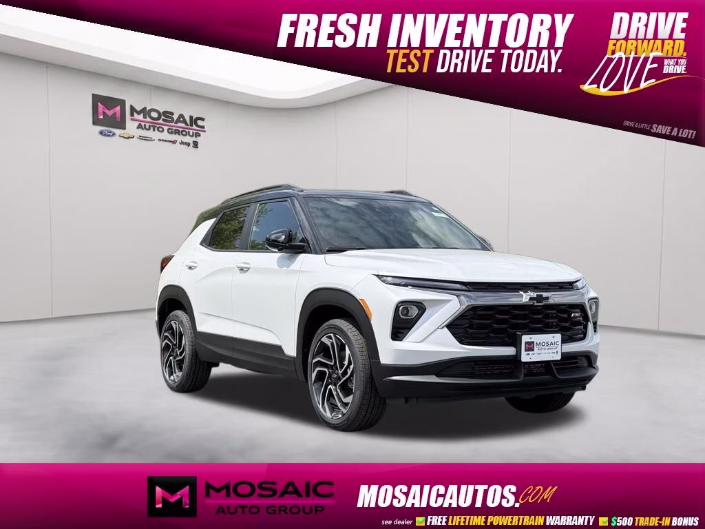 2026 Iridescent Pearl Tricoat Chevrolet Trailblazer RS AWD SUV