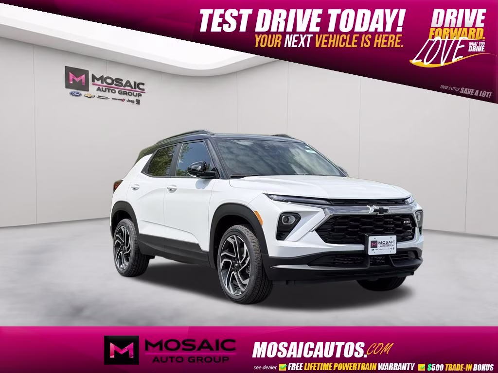 2026 Iridescent Pearl Tricoat Chevrolet Trailblazer RS AWD SUV