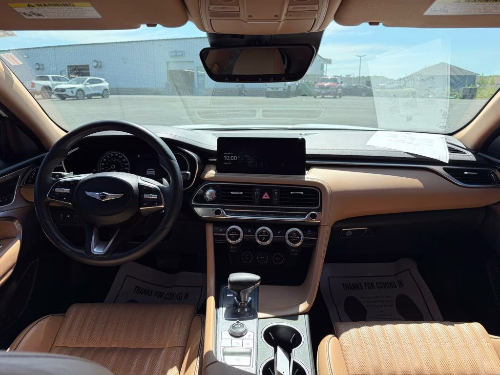 2022 Uyuni White Genesis G70 3.3T AWD Sedan
