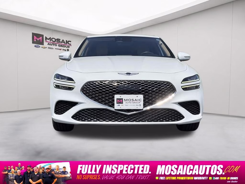 2022 Uyuni White Genesis G70 3.3T AWD Sedan