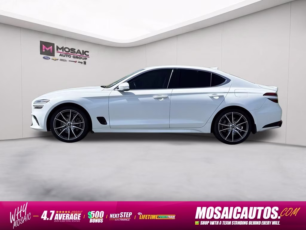 2022 Uyuni White Genesis G70 3.3T AWD Sedan