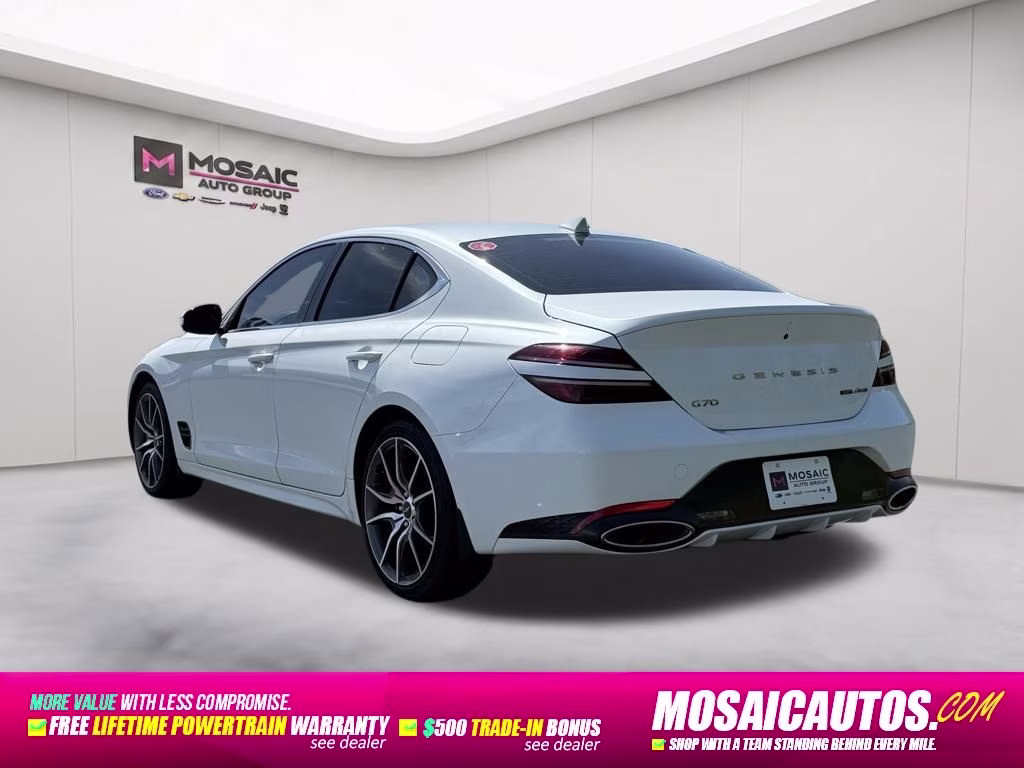 2022 Uyuni White Genesis G70 3.3T AWD Sedan