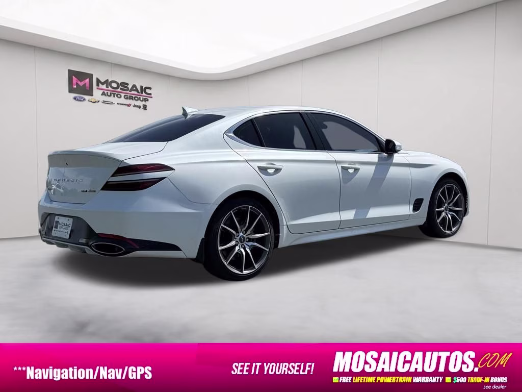 2022 Uyuni White Genesis G70 3.3T AWD Sedan