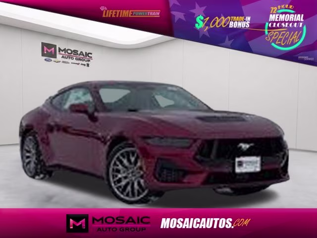 2026 Molten Magenta Metallic Tinted Clearcoat Ford Mustang GT Premium RWD Coupe