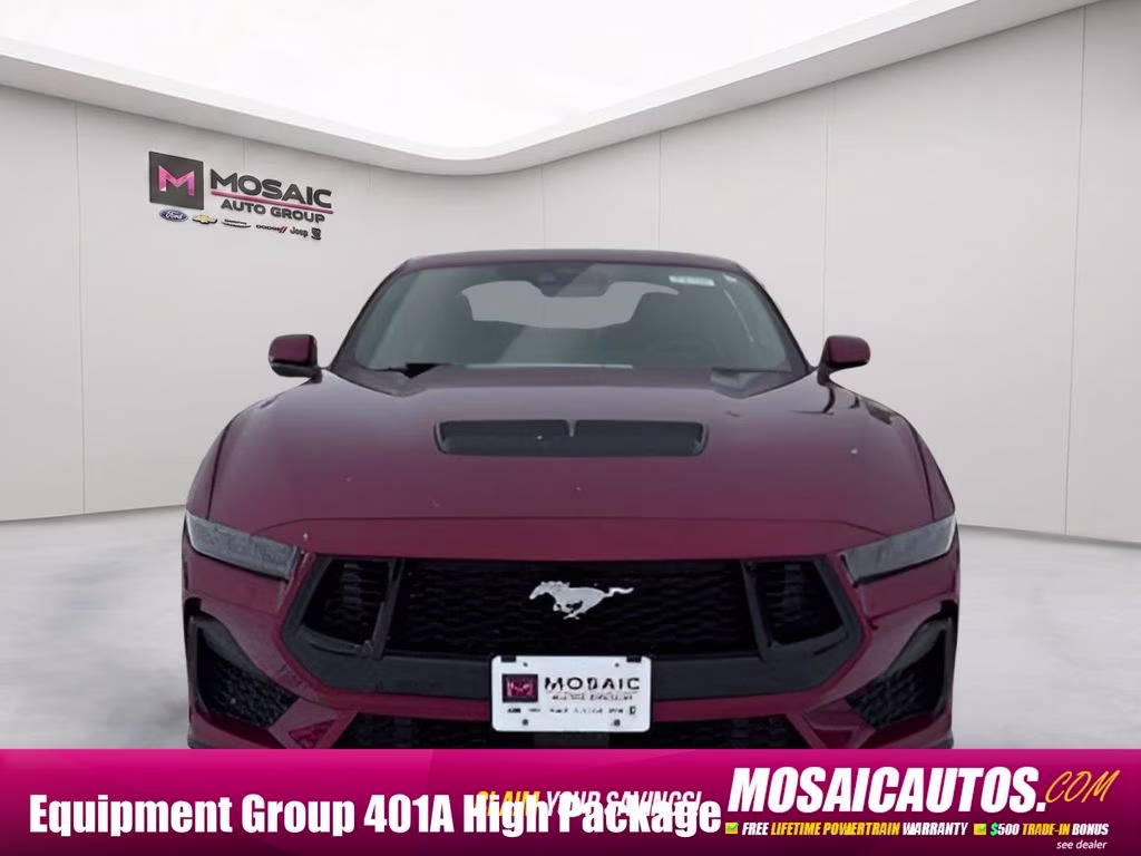 2026 Molten Magenta Metallic Tinted Clearcoat Ford Mustang GT Premium RWD Coupe