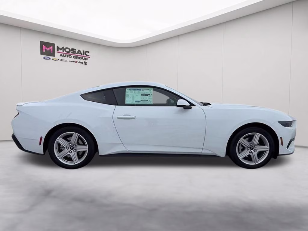 2026 Oxford White Ford Mustang EcoBoost Premium RWD Coupe