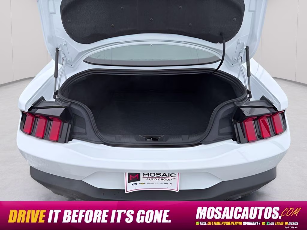 2026 Oxford White Ford Mustang EcoBoost Premium RWD Coupe