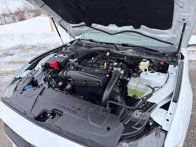 2026 Oxford White Ford Mustang EcoBoost Premium RWD Coupe