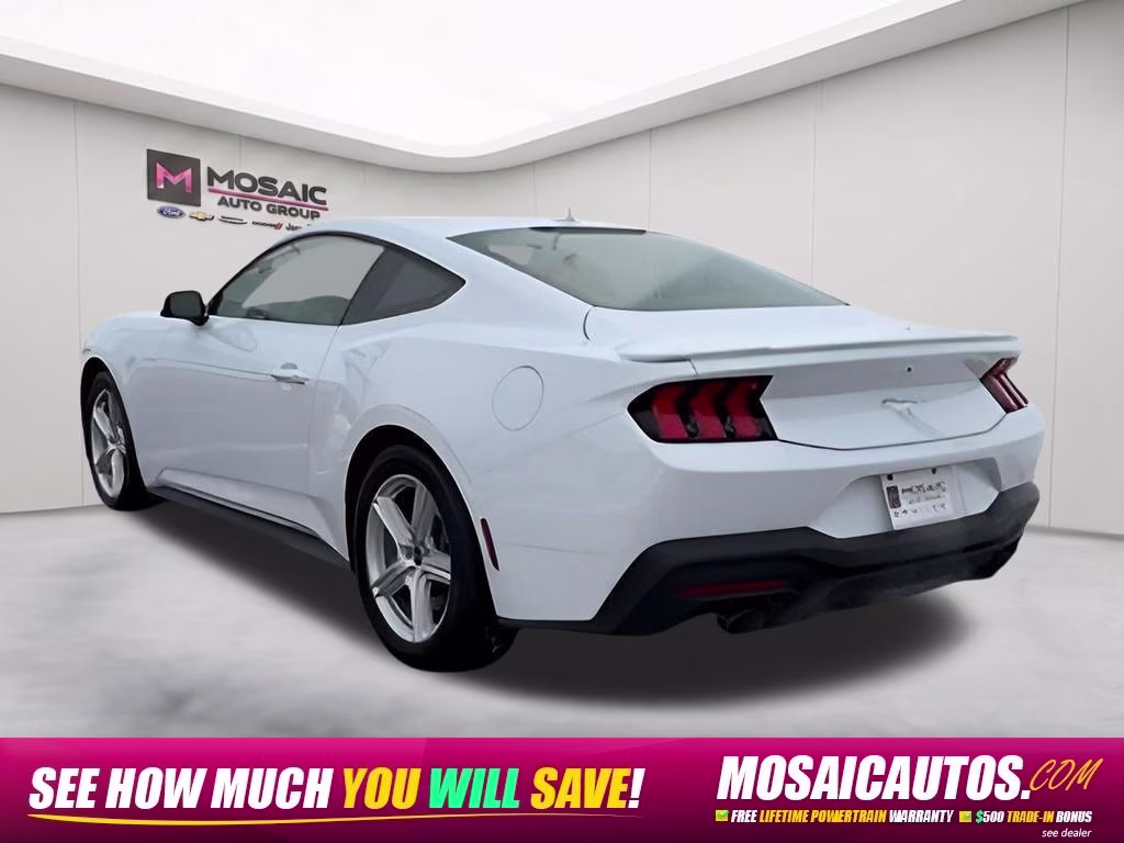 2026 Oxford White Ford Mustang EcoBoost Premium RWD Coupe