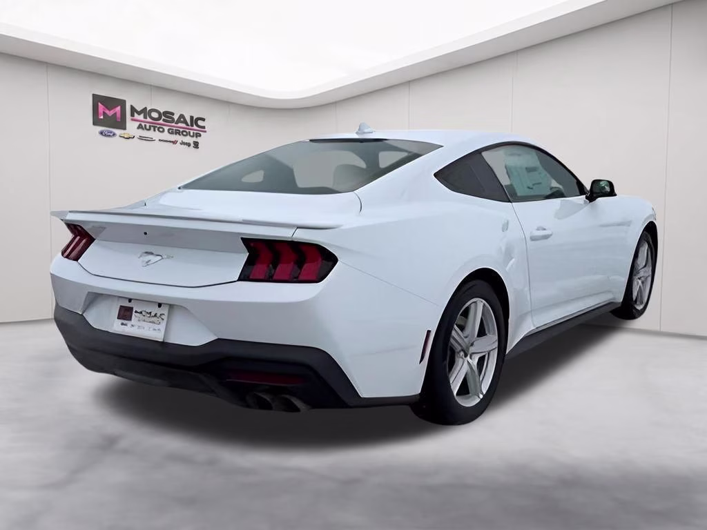 2026 Oxford White Ford Mustang EcoBoost Premium RWD Coupe