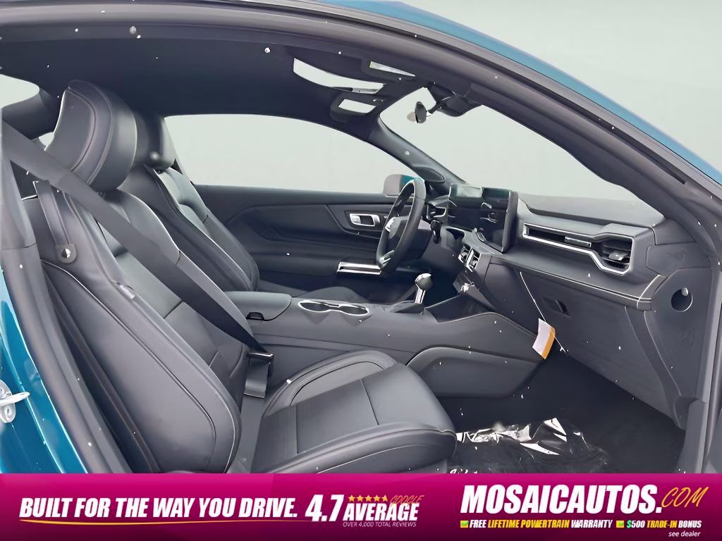 2026 Adriatic Blue Metallic Ford Mustang EcoBoost Premium RWD Coupe