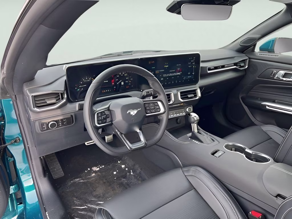 2026 Adriatic Blue Metallic Ford Mustang EcoBoost Premium RWD Coupe
