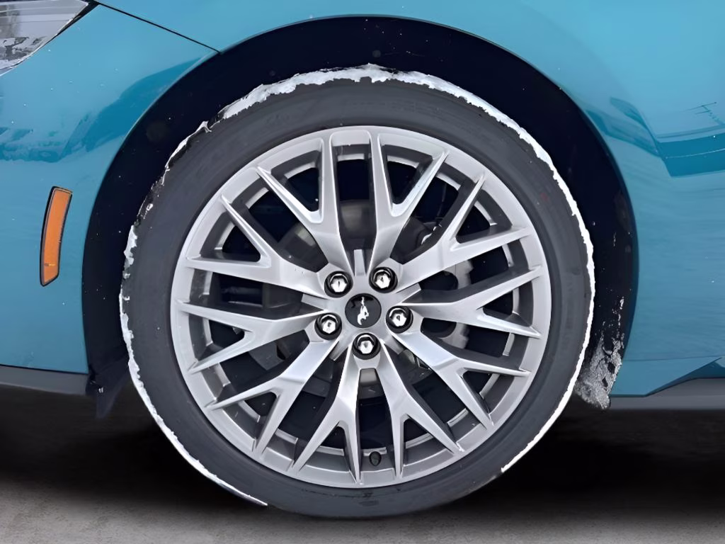 2026 Adriatic Blue Metallic Ford Mustang EcoBoost Premium RWD Coupe