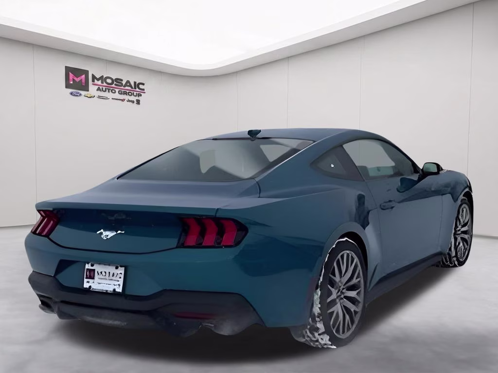 2026 Adriatic Blue Metallic Ford Mustang EcoBoost Premium RWD Coupe