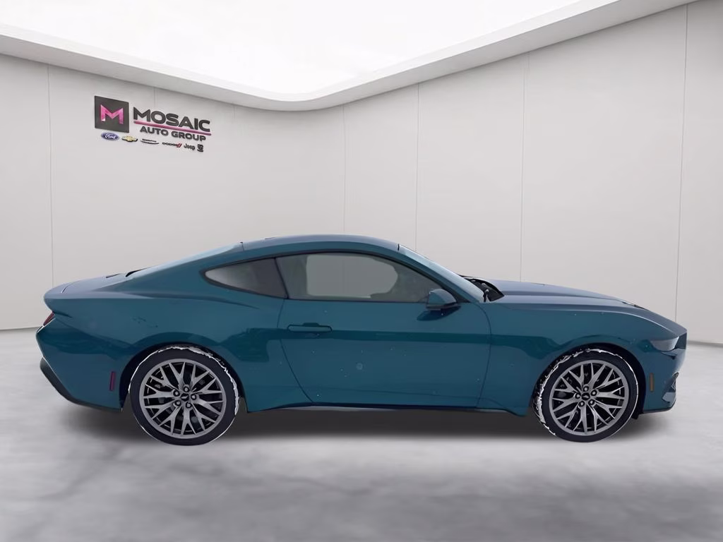 2026 Adriatic Blue Metallic Ford Mustang EcoBoost Premium RWD Coupe