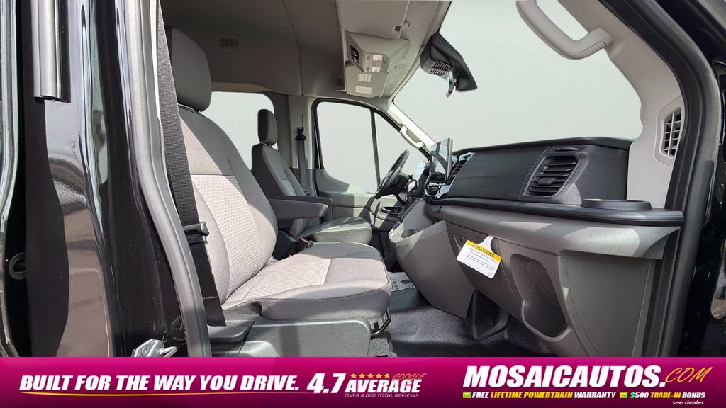 2026 Agate Black Metallic Ford Transit-350 XLT AWD Crossover