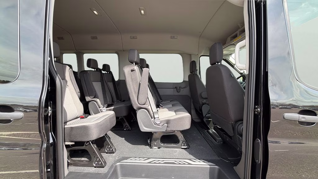 2026 Agate Black Metallic Ford Transit-350 XLT AWD Crossover