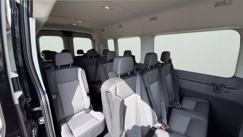 2026 Agate Black Metallic Ford Transit-350 XLT AWD Crossover