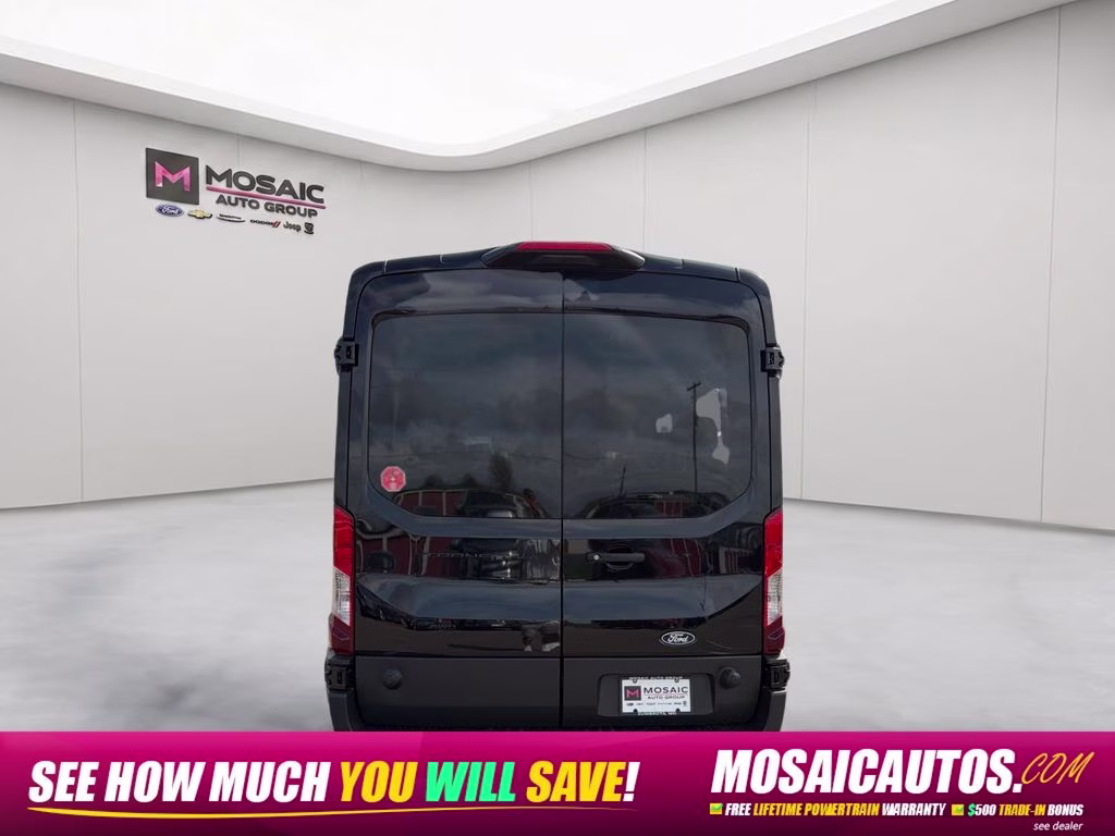 2026 Agate Black Metallic Ford Transit-350 XLT AWD Crossover