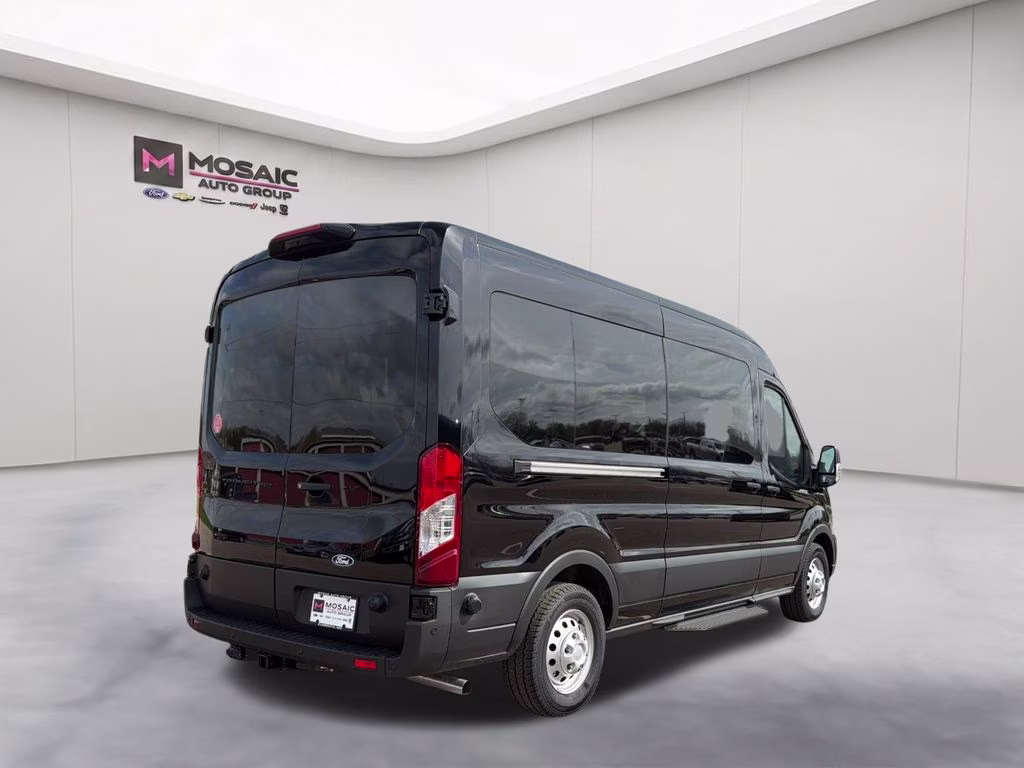 2026 Agate Black Metallic Ford Transit-350 XLT AWD Crossover