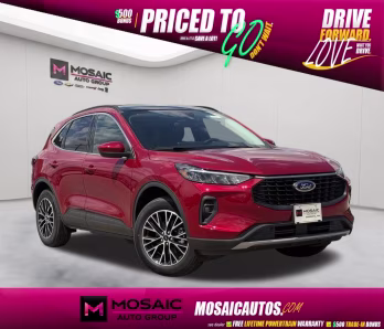 2026 Rapid Red Metallic Tinted Clearcoat Ford Escape Plug-In Hybrid Base FWD SUV