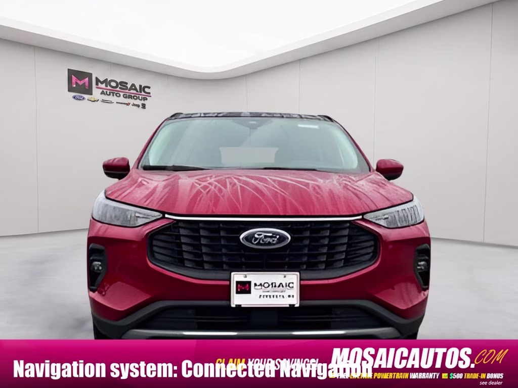 2026 Rapid Red Metallic Tinted Clearcoat Ford Escape Plug-In Hybrid Base FWD SUV