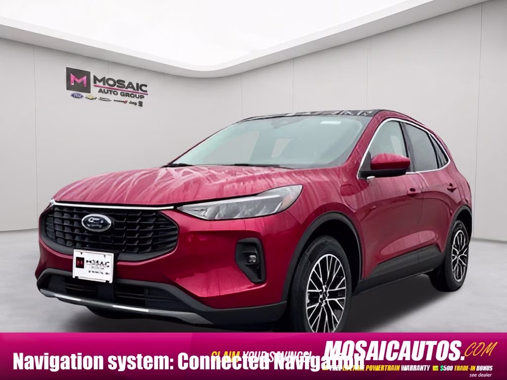 2026 Rapid Red Metallic Tinted Clearcoat Ford Escape Plug-In Hybrid Base FWD SUV