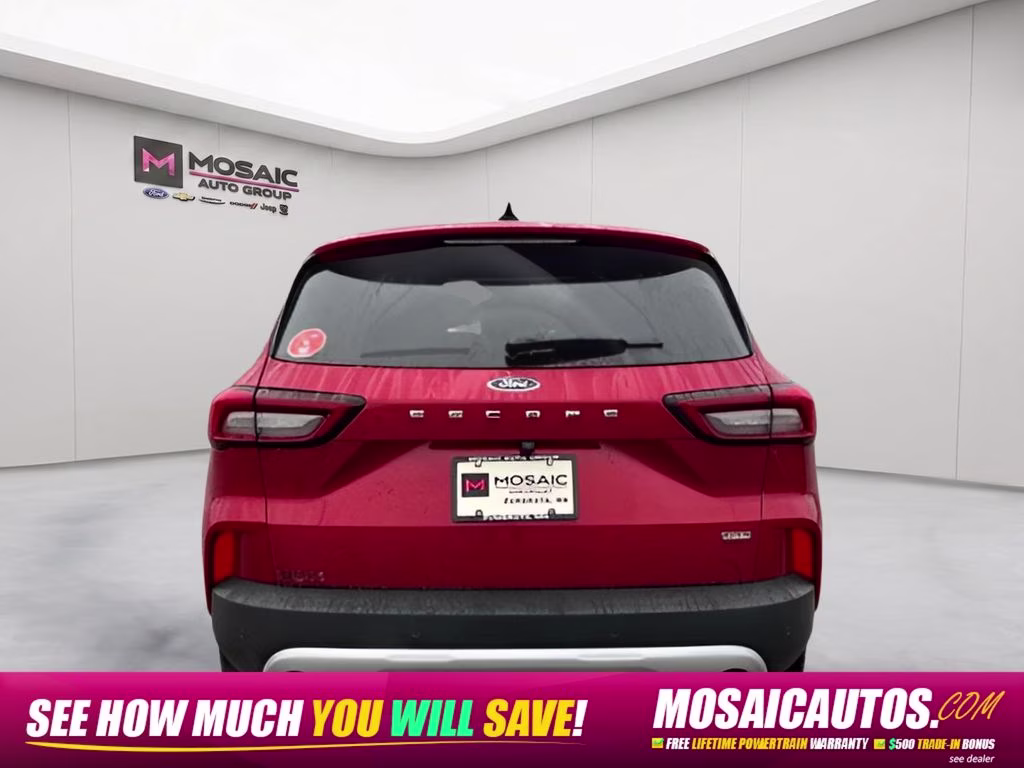 2026 Rapid Red Metallic Tinted Clearcoat Ford Escape Plug-In Hybrid Base FWD SUV