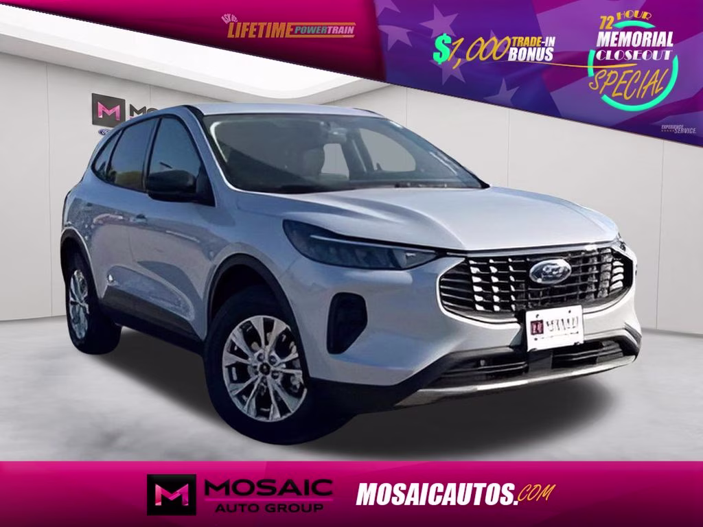 2026 Space Silver Metallic Ford Escape Active AWD SUV