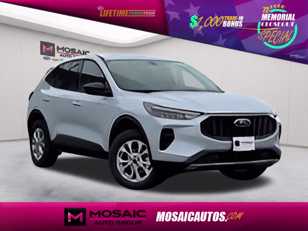 2026 Space Silver Metallic Ford Escape Active AWD SUV