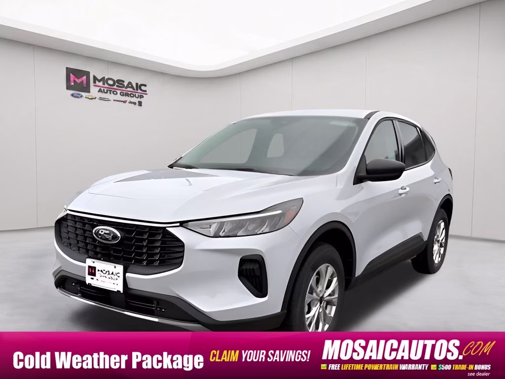 2026 Space Silver Metallic Ford Escape Active AWD SUV