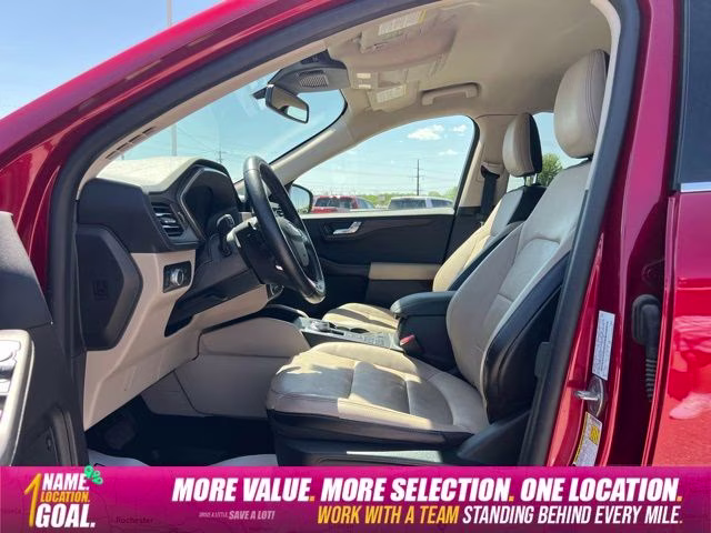 2020 Red Metallic Ford Escape Titanium AWD SUV