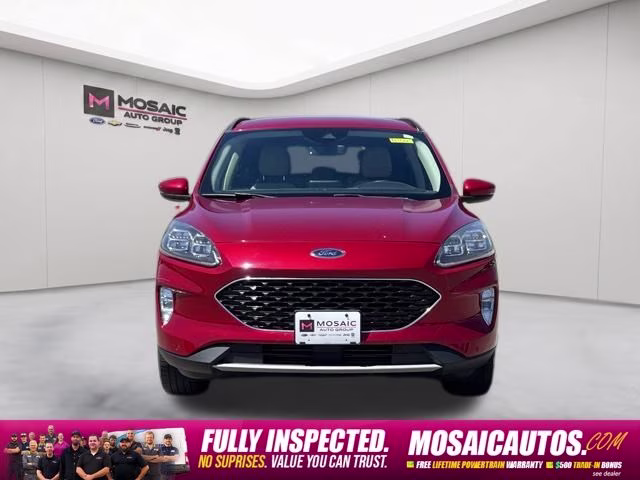 2020 Red Metallic Ford Escape Titanium AWD SUV