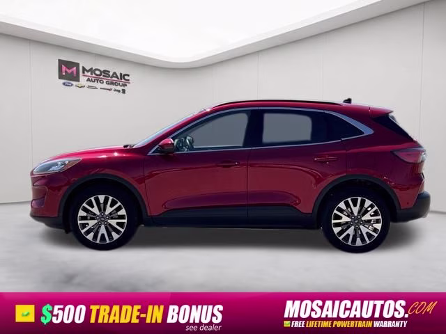 2020 Red Metallic Ford Escape Titanium AWD SUV