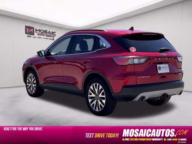 2020 Red Metallic Ford Escape Titanium AWD SUV