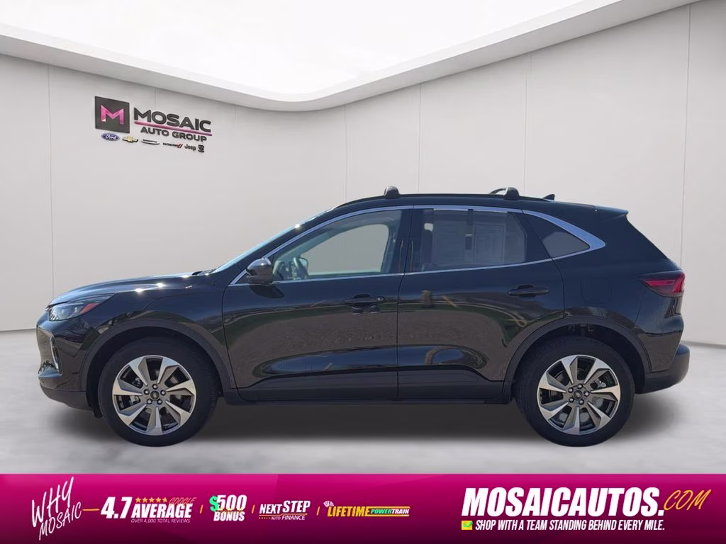 2023 Black Metallic Ford Escape Platinum AWD SUV