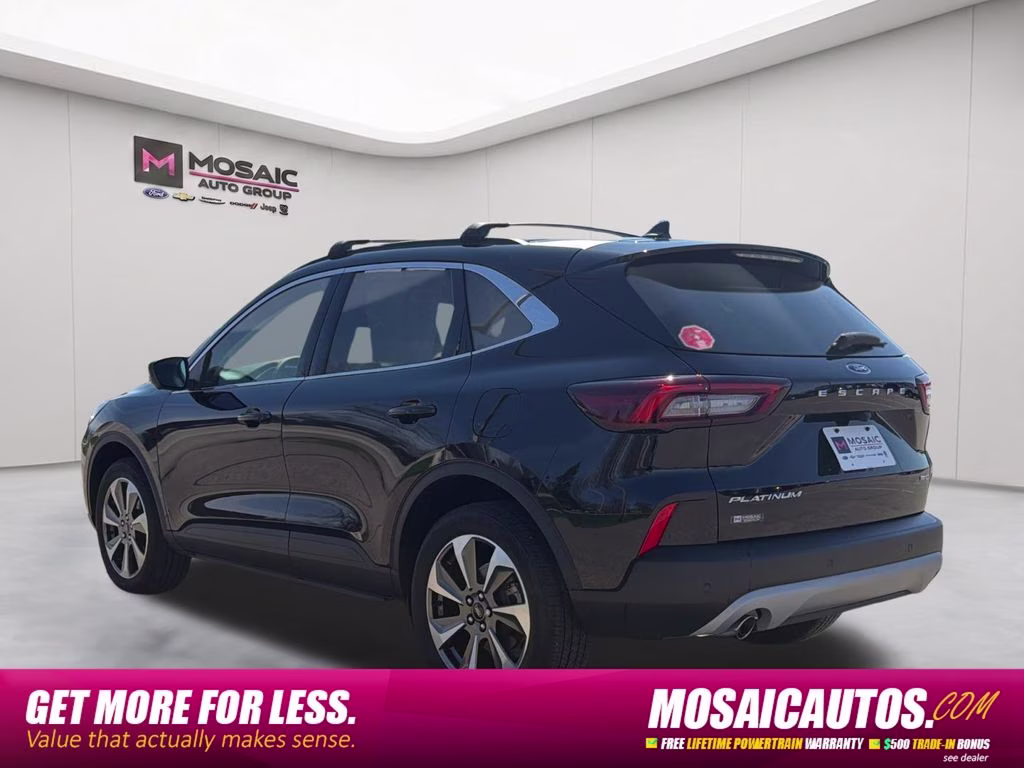 2023 Black Metallic Ford Escape Platinum AWD SUV