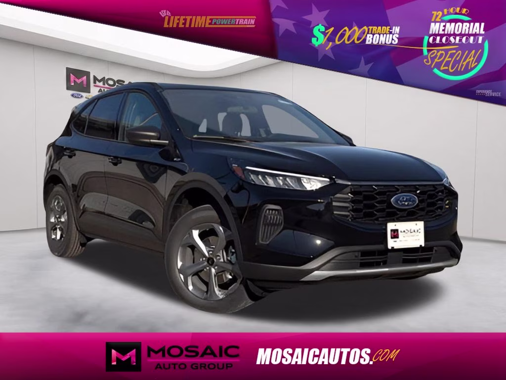 2026 Agate Black Metallic Ford Escape ST-Line AWD SUV