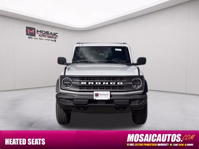 2026 Avalanche Gray Ford Bronco Big Bend 4X4 SUV